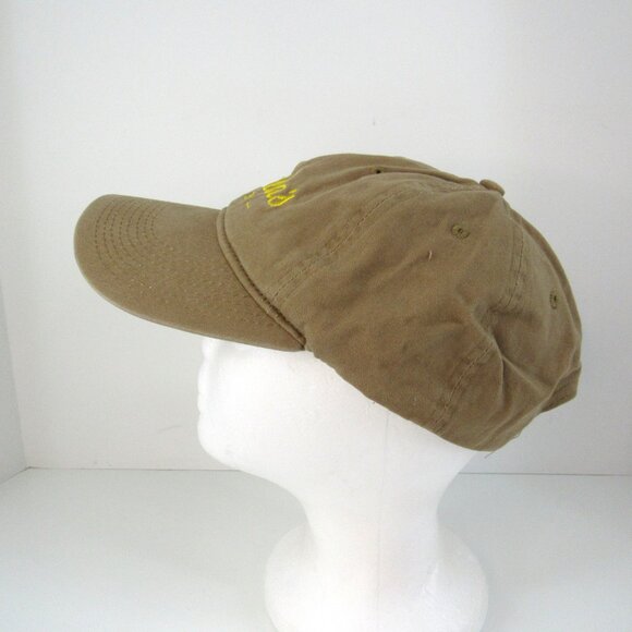 Cabala's Club Embroidered Logo Men's Brown Adjustable Strap Back Cap Hat - Picture 3 of 7
